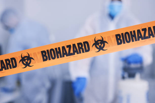 Professional Hoarding Cleanup technician working in Raymond, ME